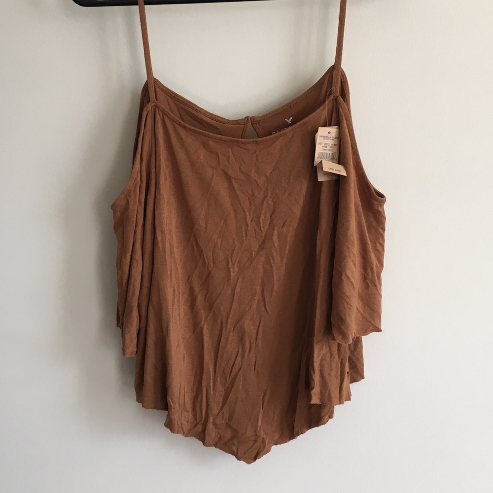 Super Soft Cold Shoulder Top
